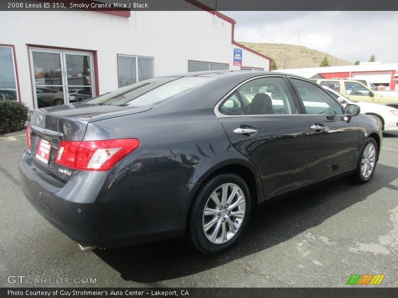Smoky Granite Mica / Black 2008 Lexus ES 350