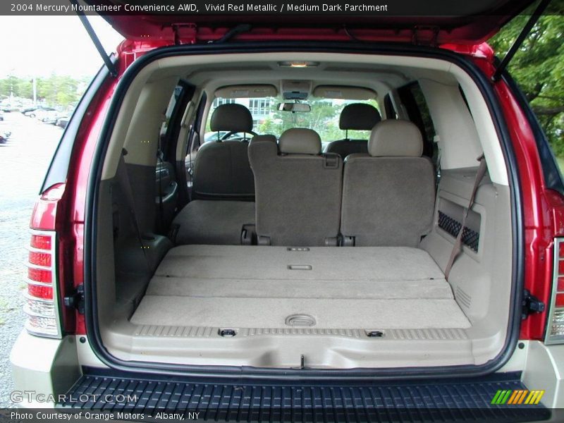 Vivid Red Metallic / Medium Dark Parchment 2004 Mercury Mountaineer Convenience AWD