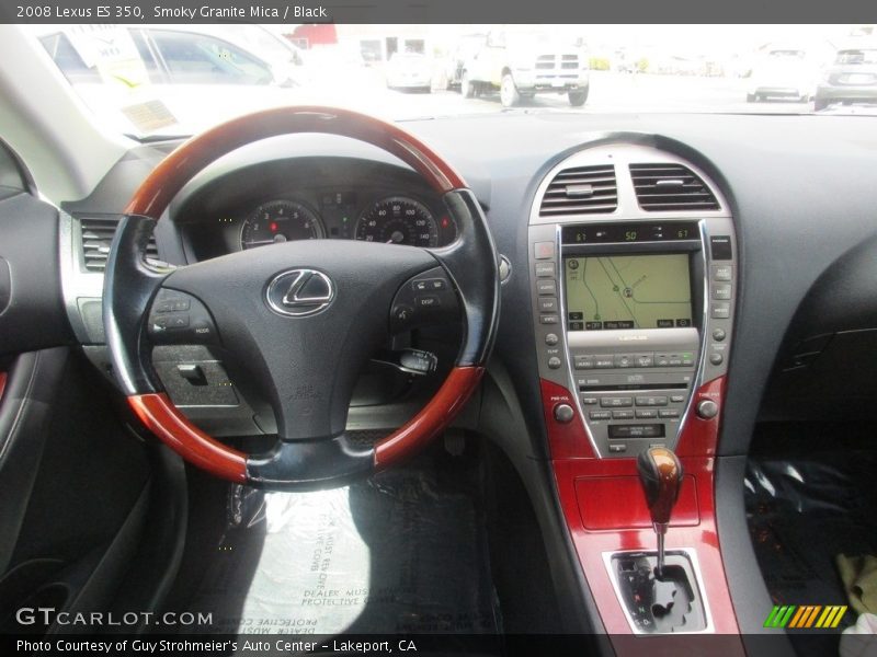 Smoky Granite Mica / Black 2008 Lexus ES 350