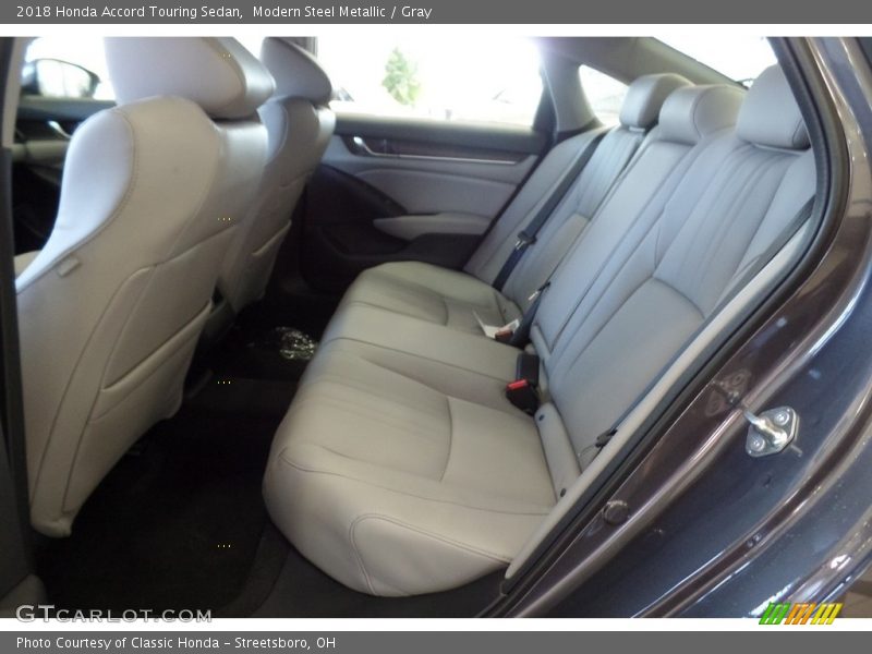 Modern Steel Metallic / Gray 2018 Honda Accord Touring Sedan