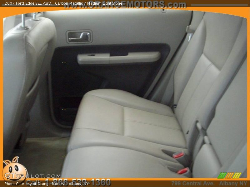Carbon Metallic / Medium Light Stone 2007 Ford Edge SEL AWD