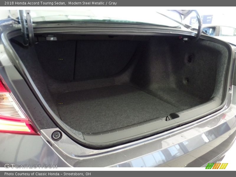 Modern Steel Metallic / Gray 2018 Honda Accord Touring Sedan