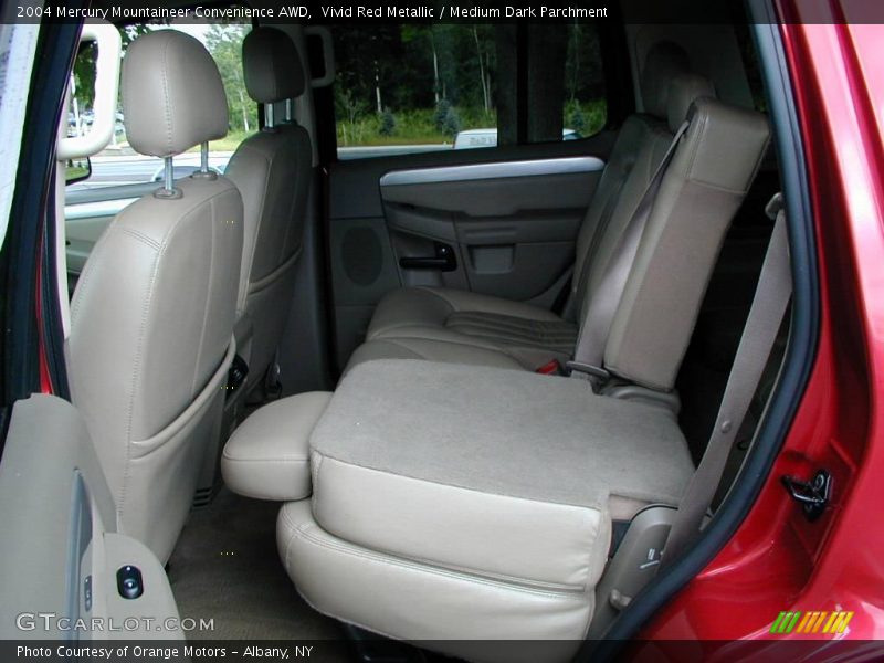 Vivid Red Metallic / Medium Dark Parchment 2004 Mercury Mountaineer Convenience AWD