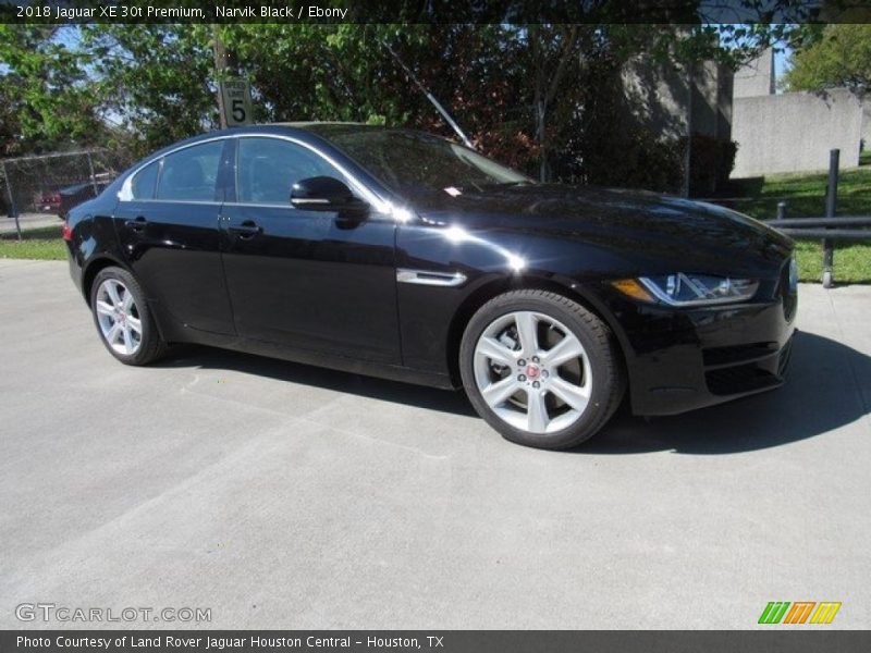 Narvik Black / Ebony 2018 Jaguar XE 30t Premium