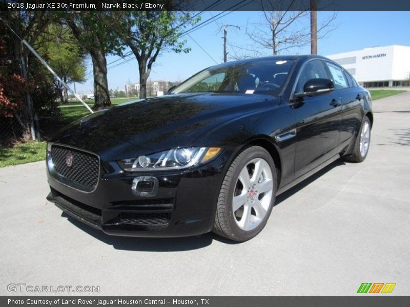 Narvik Black / Ebony 2018 Jaguar XE 30t Premium