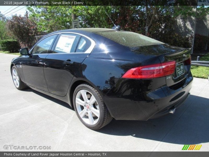Narvik Black / Ebony 2018 Jaguar XE 30t Premium