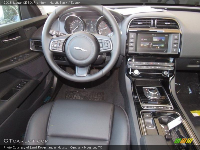 Narvik Black / Ebony 2018 Jaguar XE 30t Premium