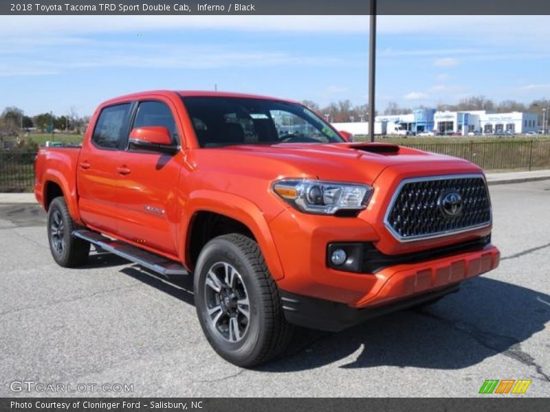 Front 3/4 View of 2018 Tacoma TRD Sport Double Cab