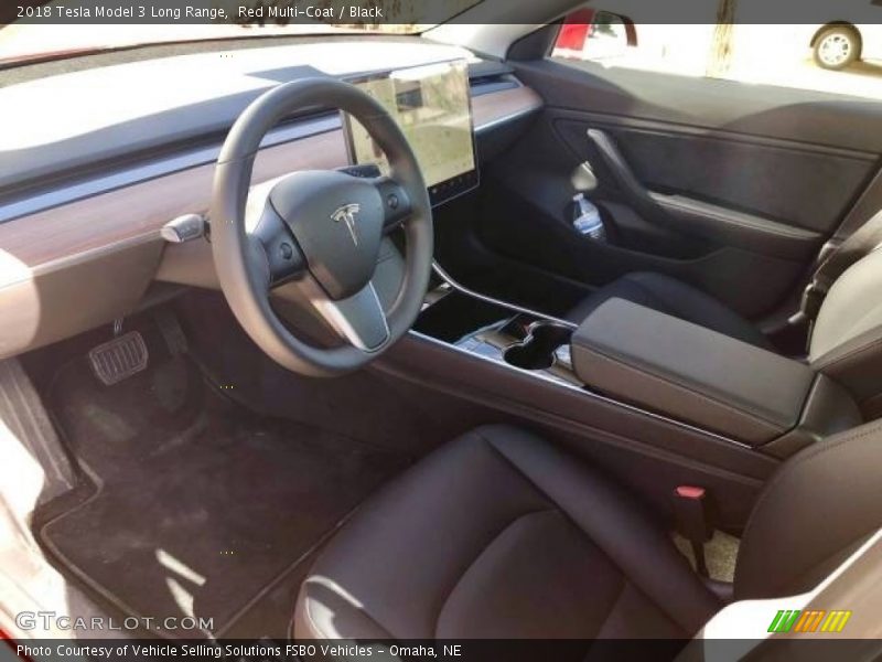  2018 Model 3 Long Range Black Interior