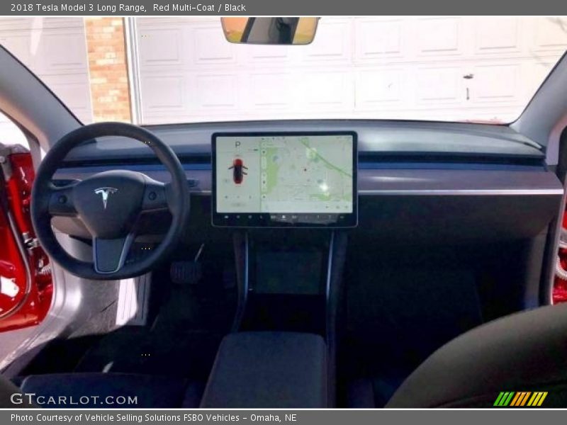 Dashboard of 2018 Model 3 Long Range