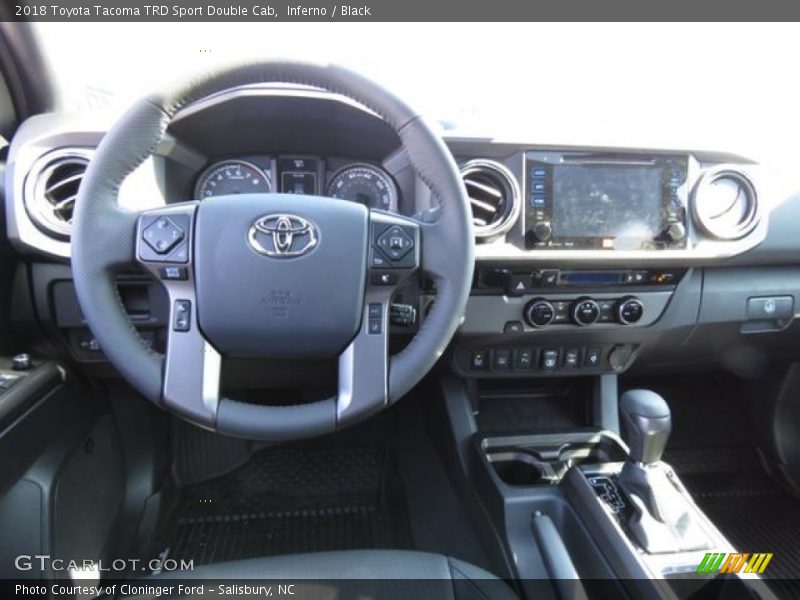 Inferno / Black 2018 Toyota Tacoma TRD Sport Double Cab