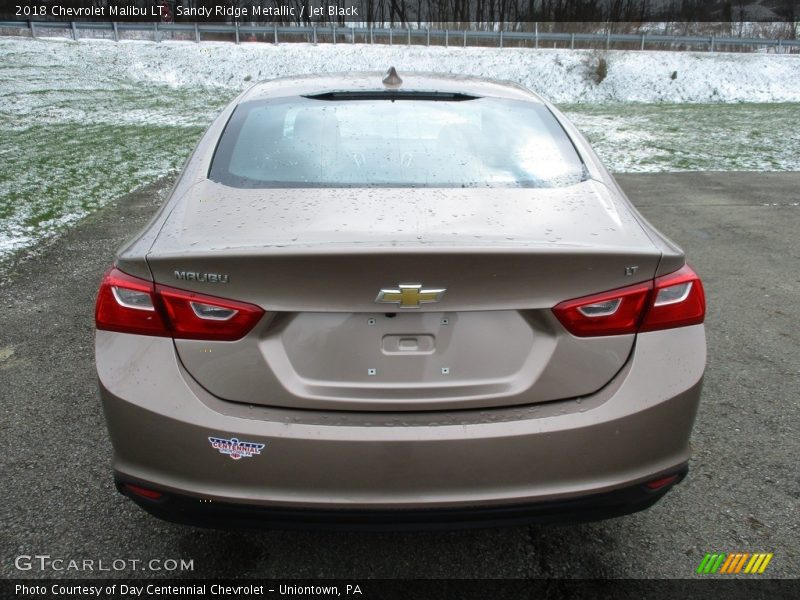 Sandy Ridge Metallic / Jet Black 2018 Chevrolet Malibu LT