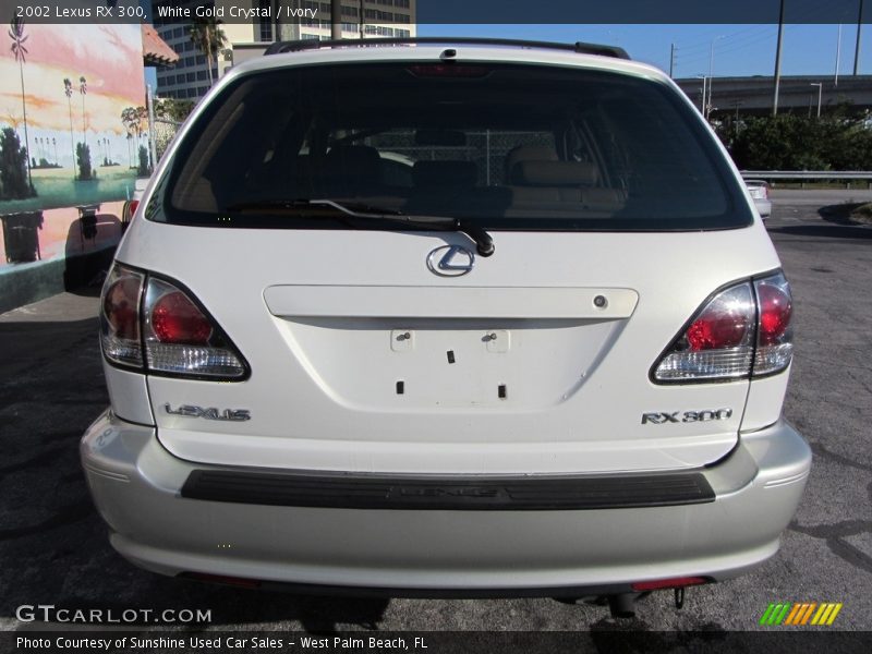 White Gold Crystal / Ivory 2002 Lexus RX 300