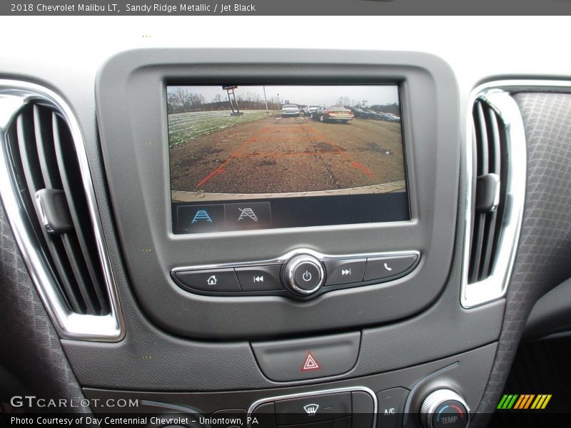 Sandy Ridge Metallic / Jet Black 2018 Chevrolet Malibu LT