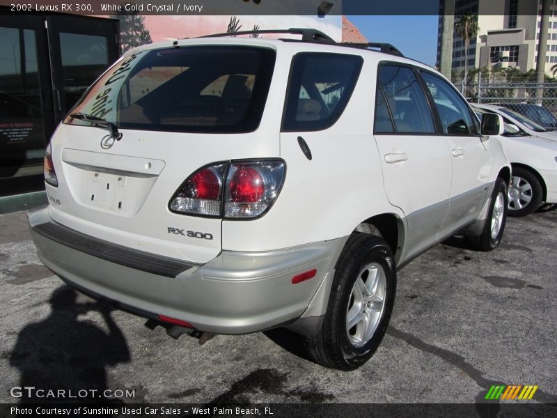 White Gold Crystal / Ivory 2002 Lexus RX 300