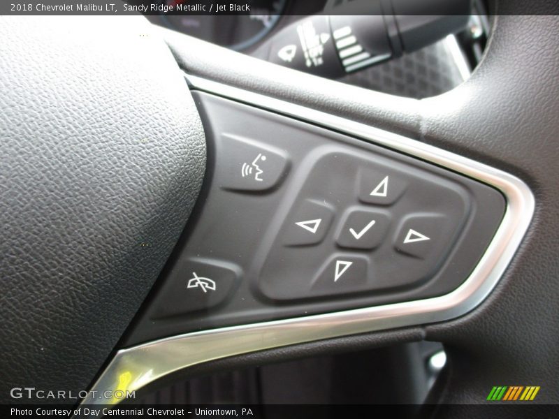 Sandy Ridge Metallic / Jet Black 2018 Chevrolet Malibu LT
