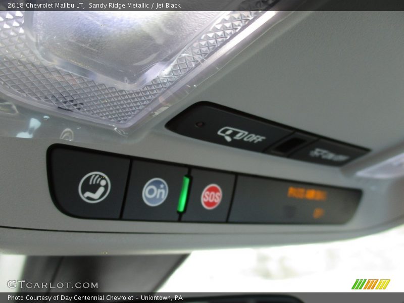 Sandy Ridge Metallic / Jet Black 2018 Chevrolet Malibu LT