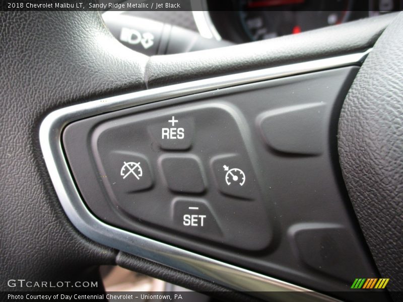 Sandy Ridge Metallic / Jet Black 2018 Chevrolet Malibu LT