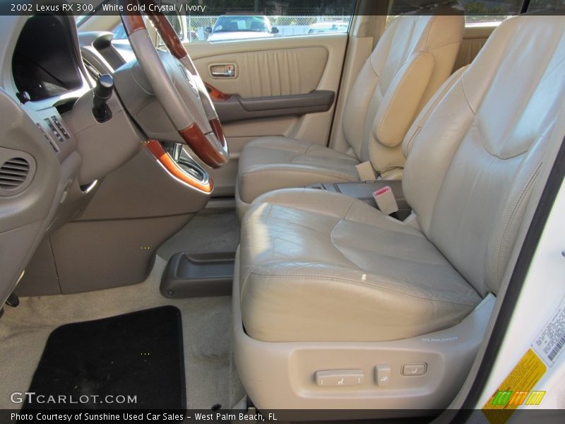 White Gold Crystal / Ivory 2002 Lexus RX 300