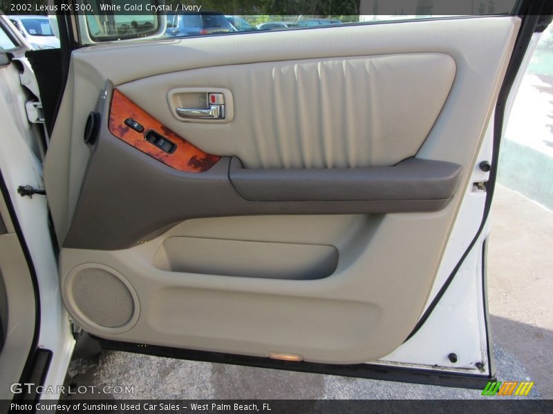 White Gold Crystal / Ivory 2002 Lexus RX 300