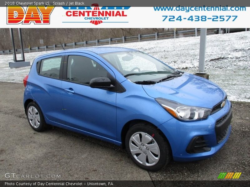 Splash / Jet Black 2018 Chevrolet Spark LS