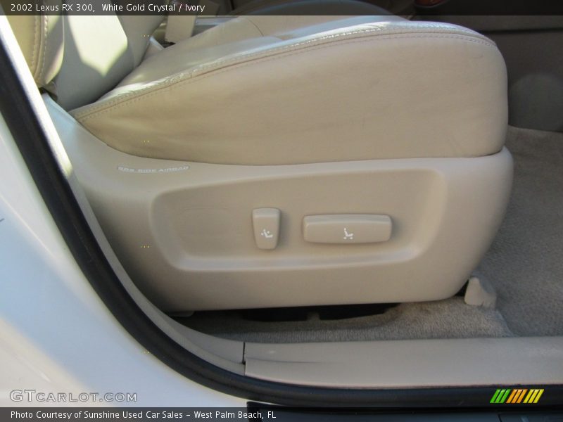 White Gold Crystal / Ivory 2002 Lexus RX 300