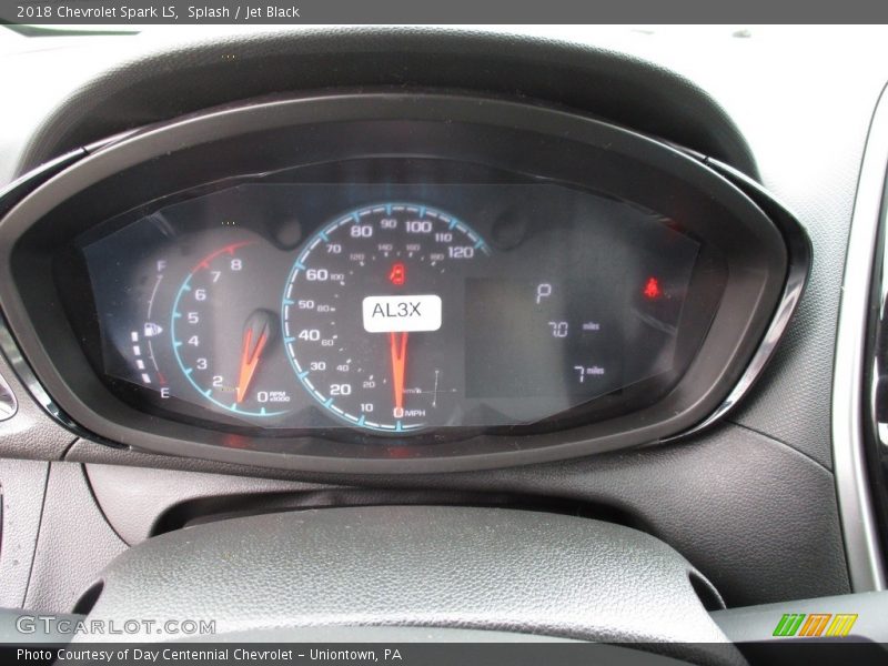 Splash / Jet Black 2018 Chevrolet Spark LS