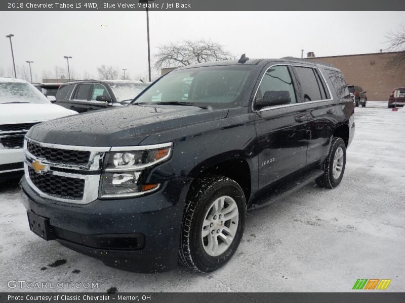Blue Velvet Metallic / Jet Black 2018 Chevrolet Tahoe LS 4WD