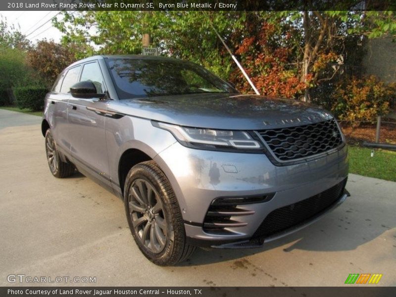 Byron Blue Metallic / Ebony 2018 Land Rover Range Rover Velar R Dynamic SE