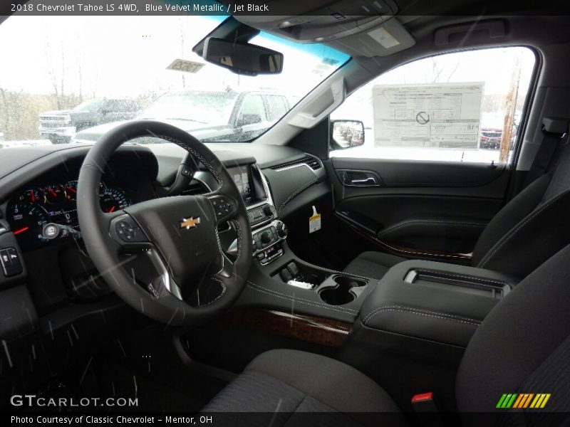 Blue Velvet Metallic / Jet Black 2018 Chevrolet Tahoe LS 4WD