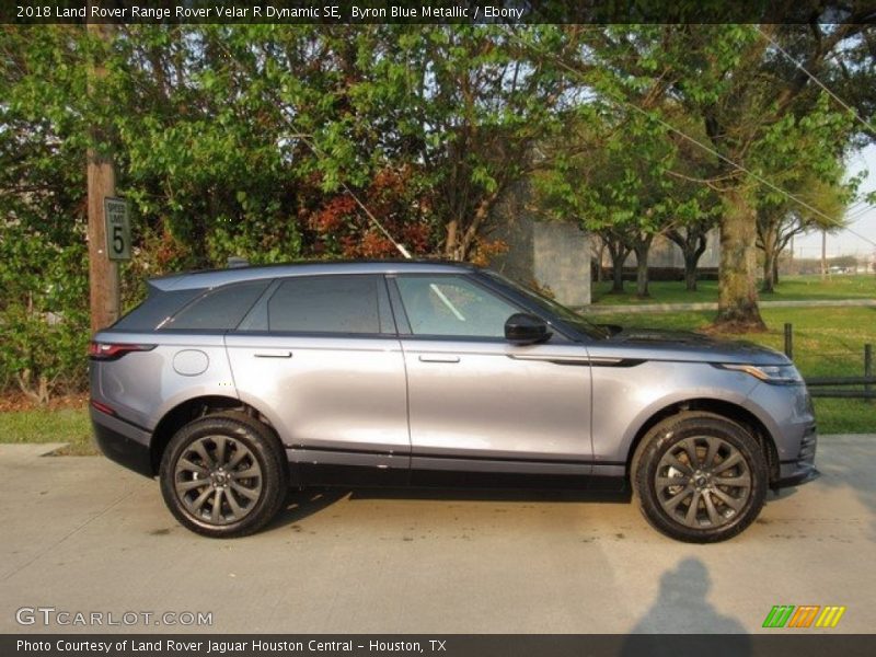 Byron Blue Metallic / Ebony 2018 Land Rover Range Rover Velar R Dynamic SE