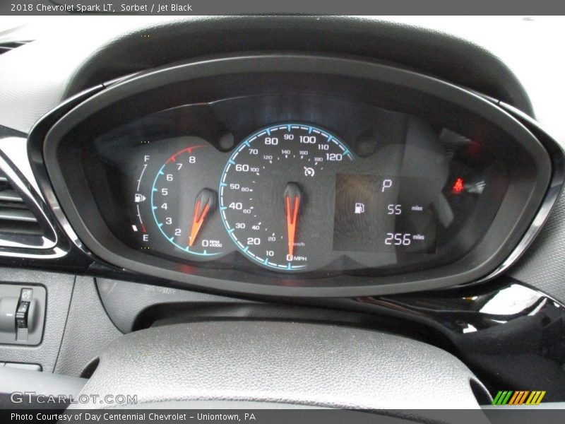 Sorbet / Jet Black 2018 Chevrolet Spark LT