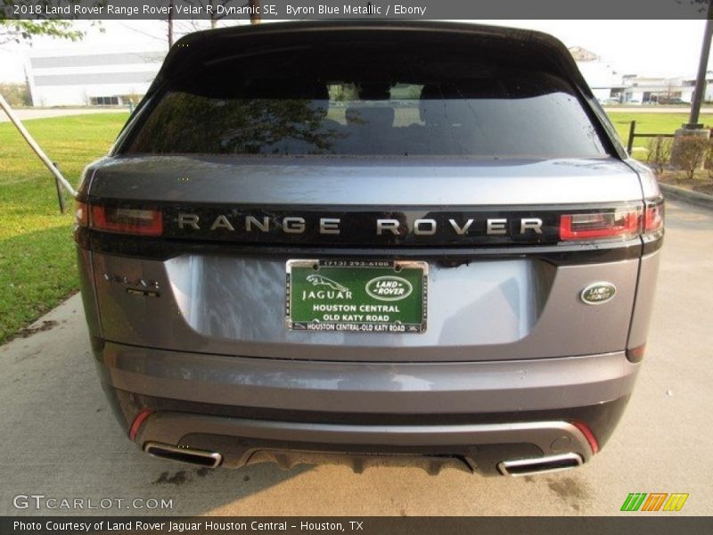 Byron Blue Metallic / Ebony 2018 Land Rover Range Rover Velar R Dynamic SE