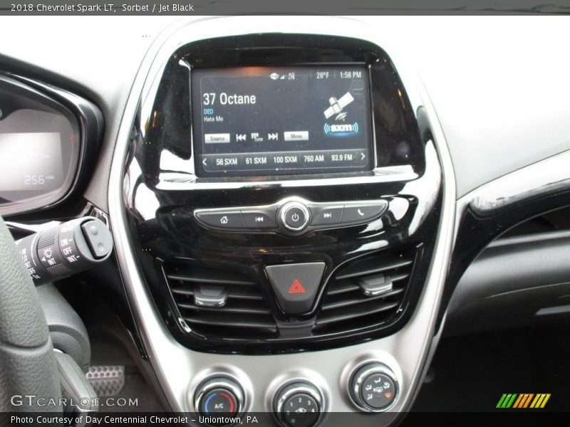 Sorbet / Jet Black 2018 Chevrolet Spark LT