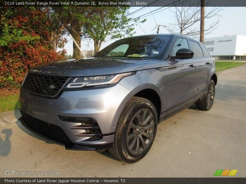 Byron Blue Metallic / Ebony 2018 Land Rover Range Rover Velar R Dynamic SE