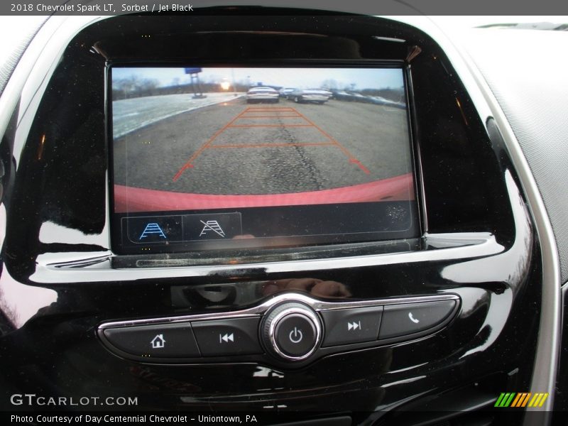 Sorbet / Jet Black 2018 Chevrolet Spark LT