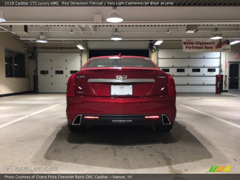 Red Obsession Tintcoat / Very Light Cashmere/Jet Black Accents 2018 Cadillac CTS Luxury AWD