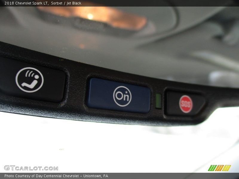 Sorbet / Jet Black 2018 Chevrolet Spark LT