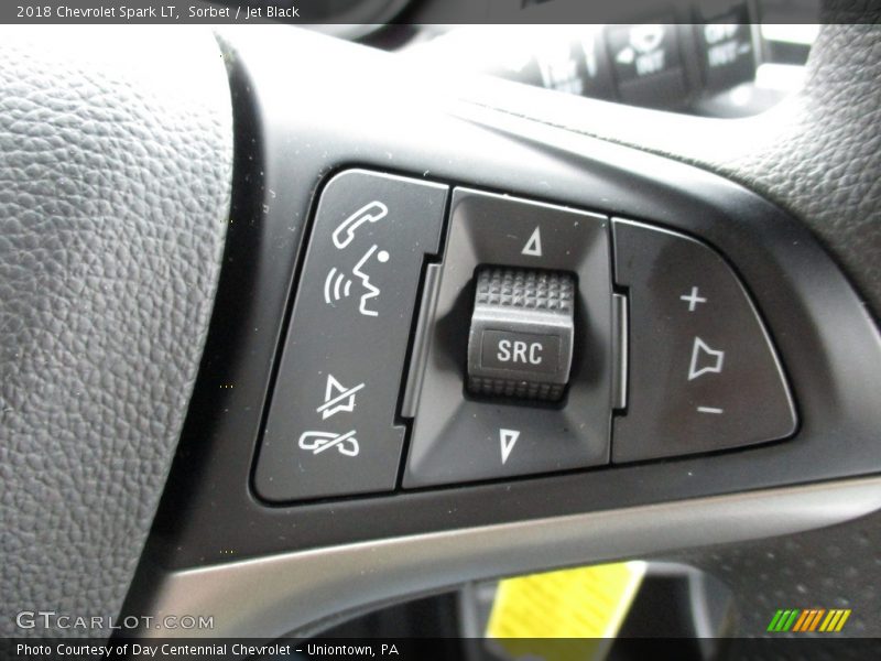 Sorbet / Jet Black 2018 Chevrolet Spark LT