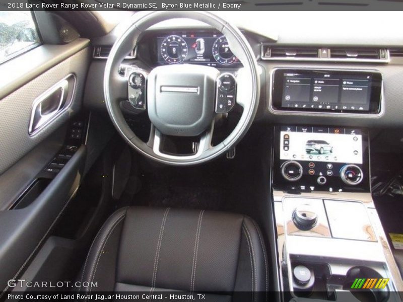 Byron Blue Metallic / Ebony 2018 Land Rover Range Rover Velar R Dynamic SE