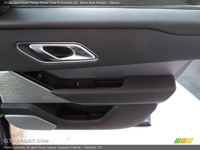 Byron Blue Metallic / Ebony 2018 Land Rover Range Rover Velar R Dynamic SE