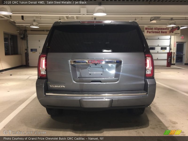 Satin Steel Metallic / Jet Black 2018 GMC Yukon Denali 4WD