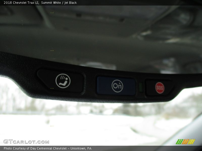 Summit White / Jet Black 2018 Chevrolet Trax LS