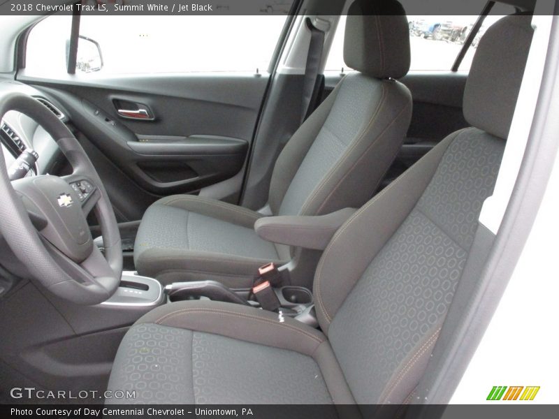 Summit White / Jet Black 2018 Chevrolet Trax LS