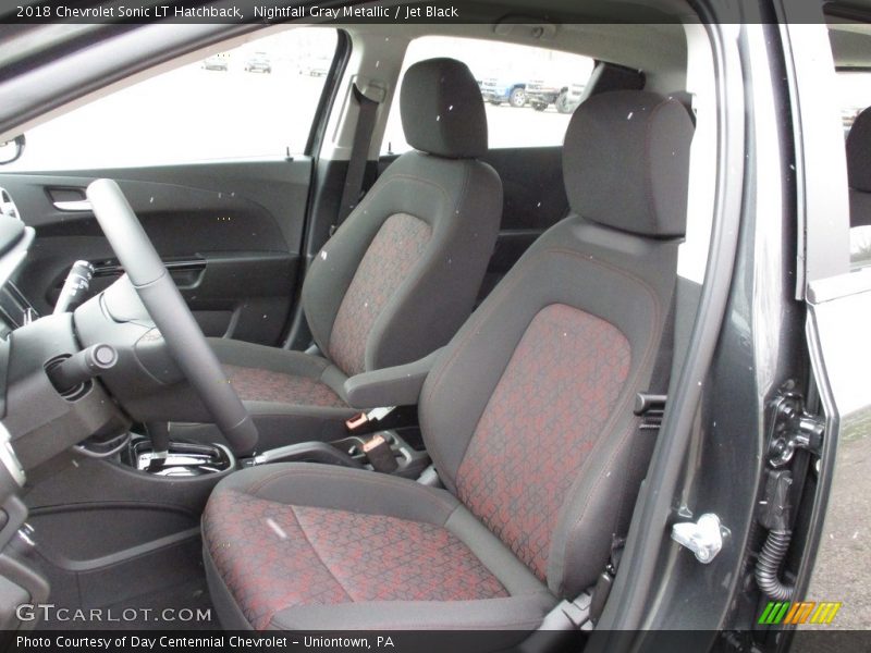 Nightfall Gray Metallic / Jet Black 2018 Chevrolet Sonic LT Hatchback