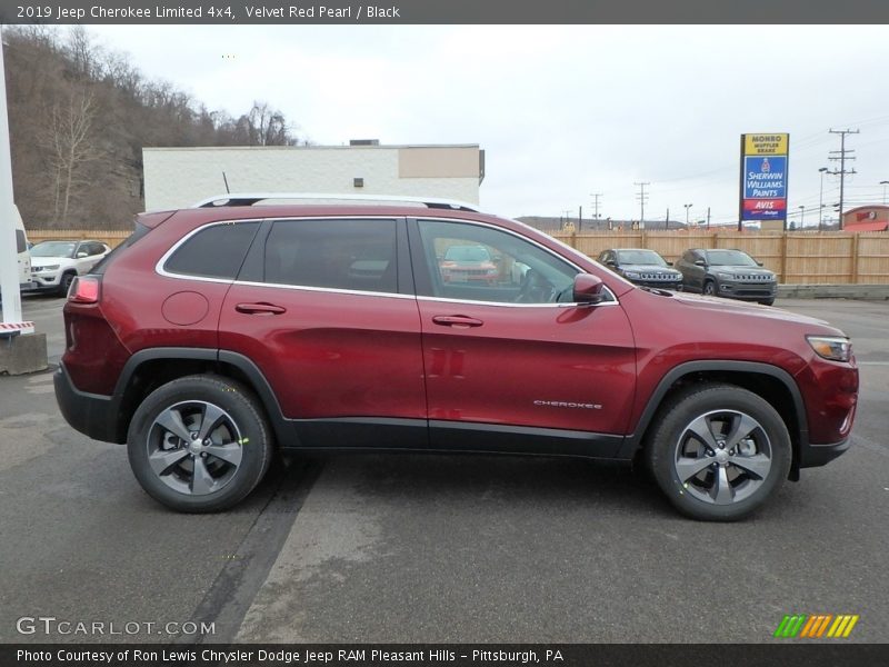  2019 Cherokee Limited 4x4 Velvet Red Pearl