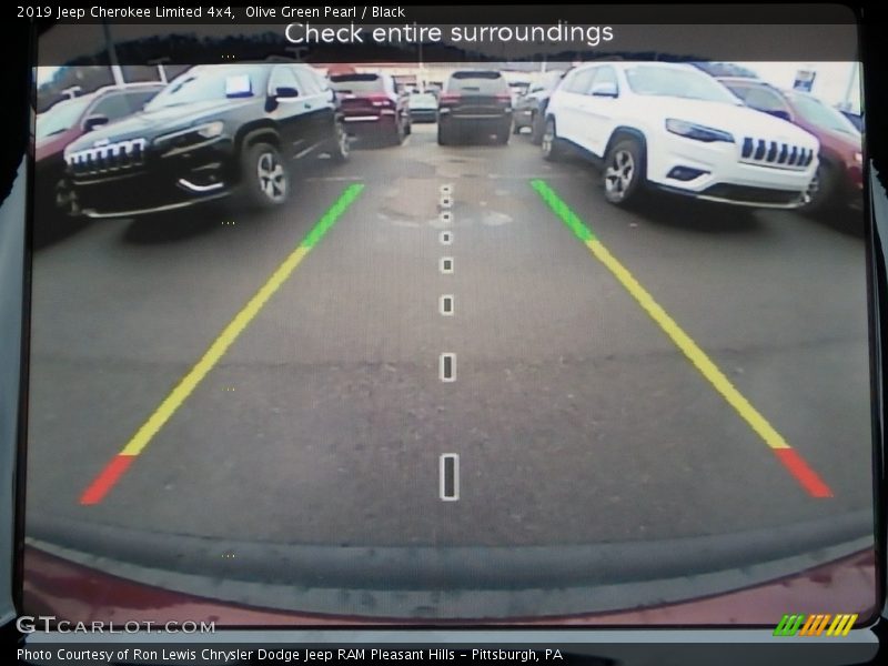 Olive Green Pearl / Black 2019 Jeep Cherokee Limited 4x4