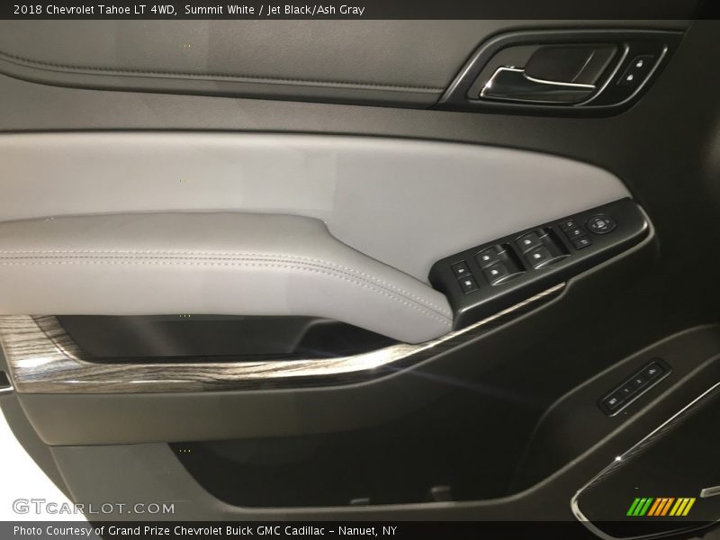 Summit White / Jet Black/Ash Gray 2018 Chevrolet Tahoe LT 4WD