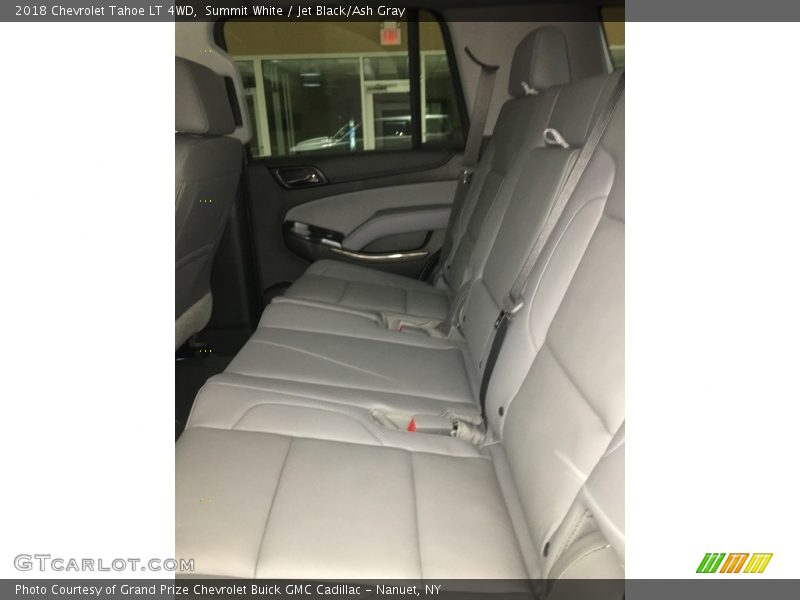 Summit White / Jet Black/Ash Gray 2018 Chevrolet Tahoe LT 4WD