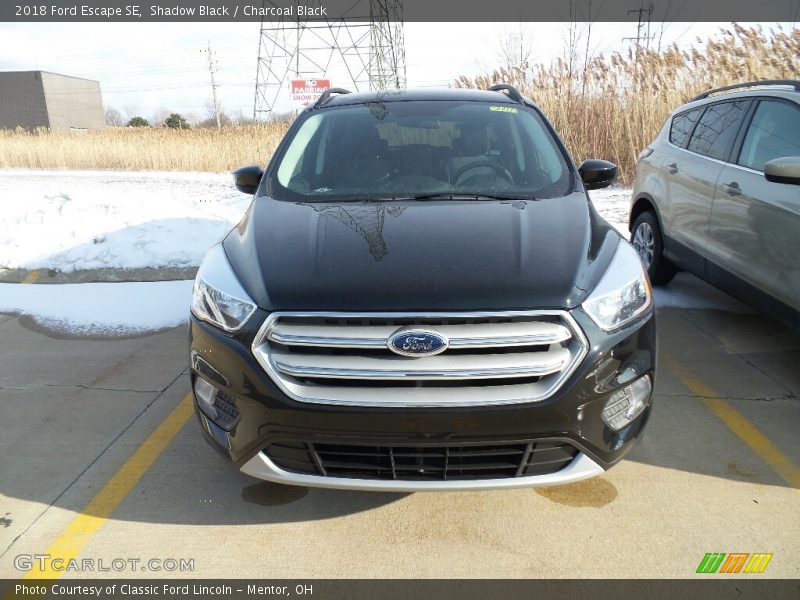 Shadow Black / Charcoal Black 2018 Ford Escape SE